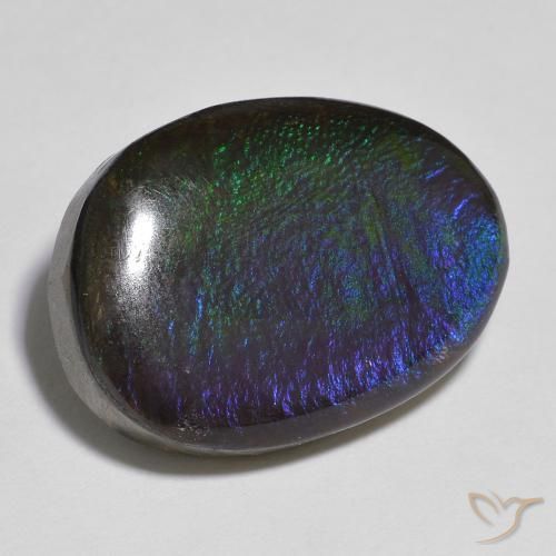 amolita Multicolor natural de 13.91 ct, Elegante, Opaco