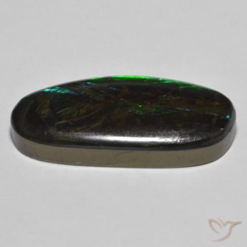 amolita Multicolor natural de 18.92 ct, Elegante, Opaco
