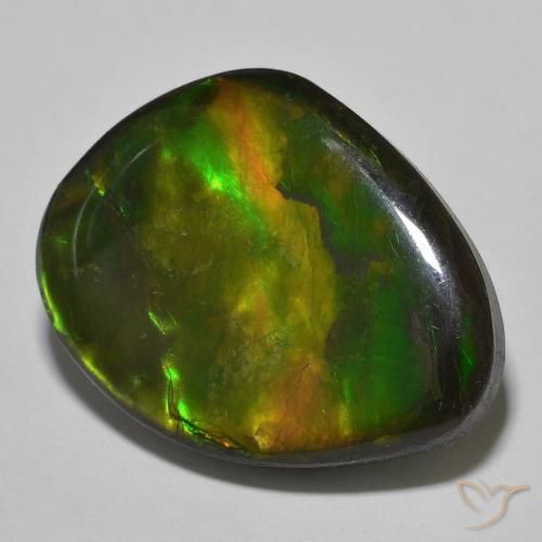 amolita Multicolor natural de 22.15 ct, Elegante, Opaco