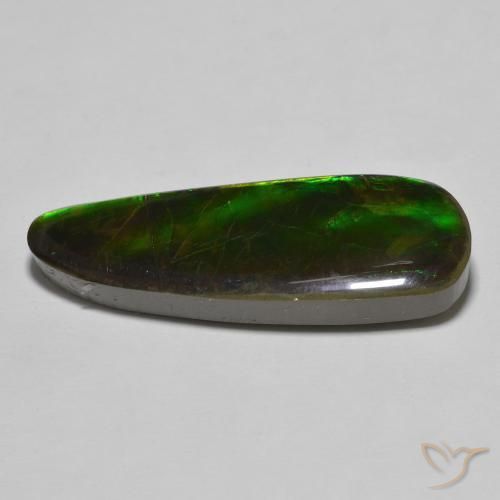 amolita Multicolor natural de 17.83 ct, Elegante, Opaco