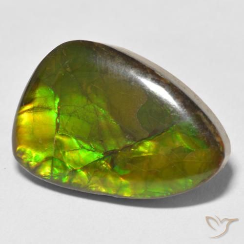 amolita Multicolor natural de 17.22 ct, Elegante, Opaco