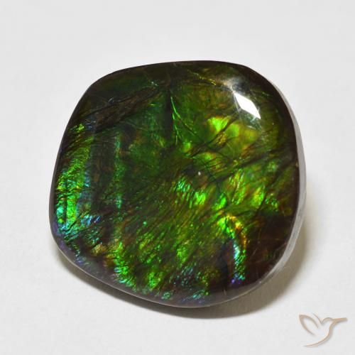 amolita Multicolor natural de 17.53 ct, Elegante, Opaco