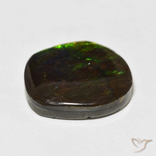 amolita Multicolor natural de 17.53 ct, Elegante, Opaco