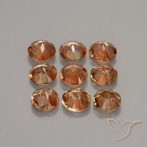 Gemas de andalucita Multicolor natural de 2.25 ct, Redondo, VS-SI