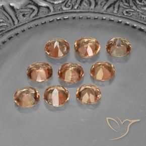 Gemas de andalucita Multicolor natural de 2.27 ct, Redondo, VS-SI