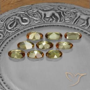 Gemas de andalucita Multicolor natural de 3.15 ct, Corte Óvalo, VS-SI