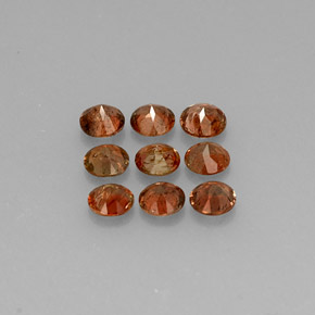 Gemas de andalucita multicolor natural de 2,26 ct, corte redondo, VS-SI