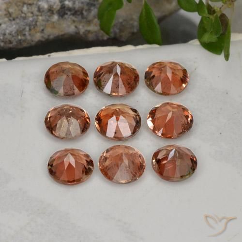 Gemas de andalucita Multicolor natural de 2.35 ct, Redondo, VS-SI