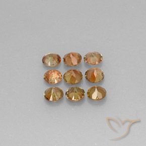 Gemas de andalucita Multicolor natural de 2.32 ct, Redondo, VS-SI