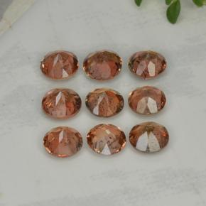 Gemas de andalucita multicolor natural de 2,39 ct, corte redondo, VS-SI