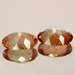 Gemas de andalucita Multicolor natural de  ct, Corte Óvalo, VS