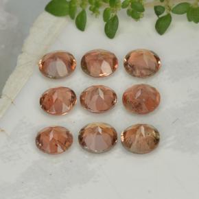 Gemas de andalucita Multicolor natural de 2.28 ct, Corte Redondo, VS