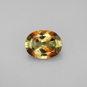 andalucita Multicolor natural de 1.71 ct, Corte Óvalo, VS
