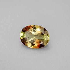 andalucita Multicolor natural de 1.71 ct, Corte Óvalo, VS