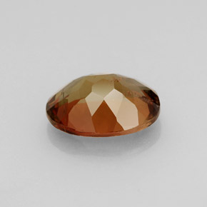 Andalucita multicolor natural de 1,82 ct, corte óvalo, VS