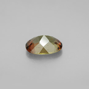 Andalucita multicolor natural de 1,47 ct, corte óvalo, VVS-VS