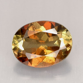andalucita Multicolor natural de 1.91 ct, Corte Óvalo, VS