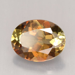 andalucita Multicolor natural de 1.91 ct, Corte Óvalo, VS
