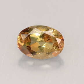 andalucita Multicolor natural de 0.87 ct, Corte Óvalo, VS
