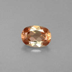 Andalucita multicolor natural de 1,28 ct, corte óvalo, VVS-VS