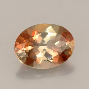 andalucita Multicolor natural de 1.17 ct, Corte Óvalo, VVS-VS