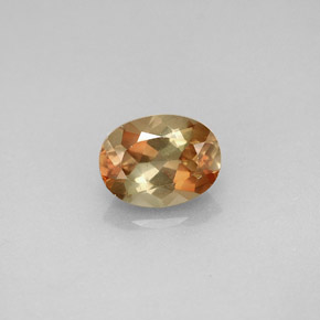 Andalucita multicolor natural de 1,44 ct, corte óvalo, VVS-VS