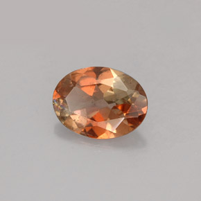andalucita Multicolor natural de 1.05 ct, Corte Óvalo, VS