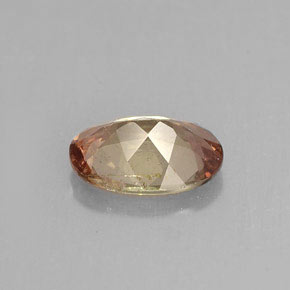 Andalucita multicolor natural de 1,05 ct, corte óvalo, VS-SI