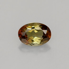 andalucita Multicolor natural de 0.77 ct, Corte Óvalo, VVS-VS