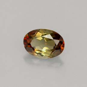 andalucita Multicolor natural de 0.77 ct, Corte Óvalo, VVS-VS