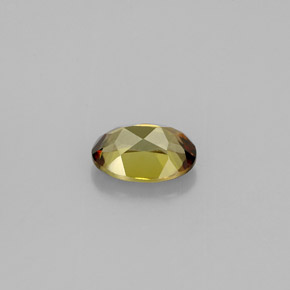 Andalucita multicolor natural de 0,82 ct, corte óvalo, VVS-VS