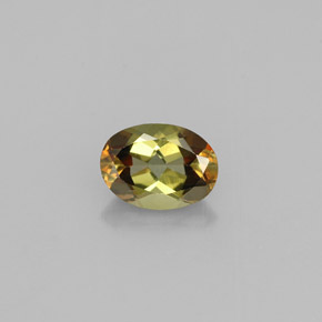 andalucita Multicolor natural de 0.81 ct, Corte Óvalo, VVS-VS