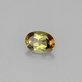 andalucita Multicolor natural de 0.81 ct, Corte Óvalo, VVS-VS
