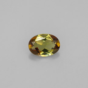 Andalucita multicolor natural de 0,76 ct, corte óvalo, VVS-VS