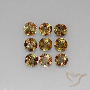 2.14ctw Natural Multicolor andalucita, Redondo, VS