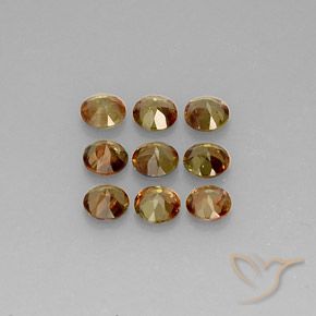 Gemas de andalucita Multicolor natural de 2.14 ct, Redondo, VS