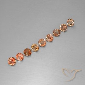 2.16ctw Natural Multicolor andalucita, Redondo, VS
