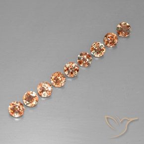 2.26ctw Natural Multicolor andalucita, Redondo, VS