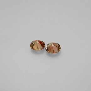 Gemas de andalucita multicolor natural de  ct, corte redondo, VS