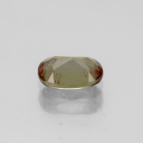 Andalucita multicolor natural de 0,47 ct, corte óvalo, VS-SI