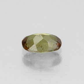 Andalucita multicolor natural de 0,47 ct, corte óvalo, VS-SI