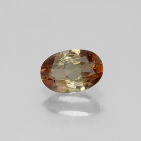 andalucita Multicolor natural de 0.40 ct, Corte Óvalo, VS-SI