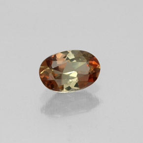 andalucita Multicolor natural de 0.37 ct, Corte Óvalo, VS