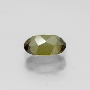 Andalucita multicolor natural de 0,50 ct, corte óvalo, VVS-VS