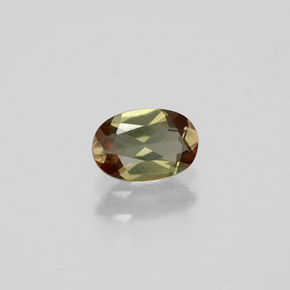 andalucita Multicolor natural de 0.45 ct, Corte Óvalo, VVS-VS