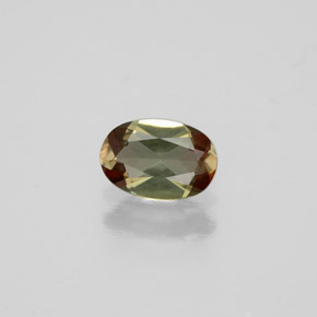 andalucita Multicolor natural de 0.45 ct, Corte Óvalo, VVS-VS