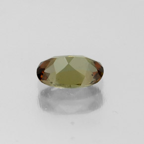 Andalucita multicolor natural de 0,43 ct, corte óvalo, VVS-VS