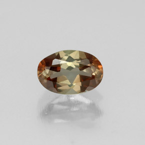 andalucita Multicolor natural de 0.44 ct, Corte Óvalo, VVS-VS
