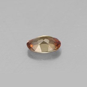 Andalucita multicolor natural de 0,39 ct, corte óvalo, VVS-VS