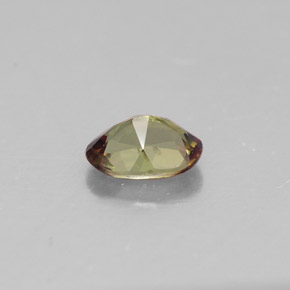 Andalucita multicolor natural de 0,41 ct, corte óvalo, VVS-VS